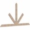 Ekena Millwork Saratoga Smooth Timber Gable Bracket, Douglas Fir, 108"W x 58"H x 1 1/2"D x 5 1/2"F, 13/12 Pitch GBW108X58X0206SAR00SDF - alternate 4
